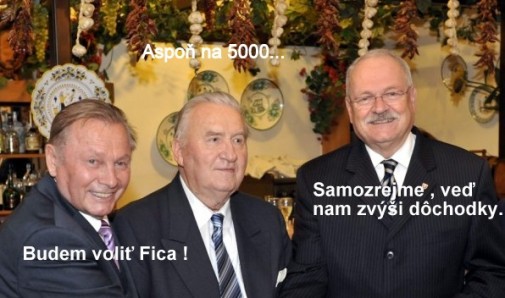 Správna voľba dôchodcov je ...